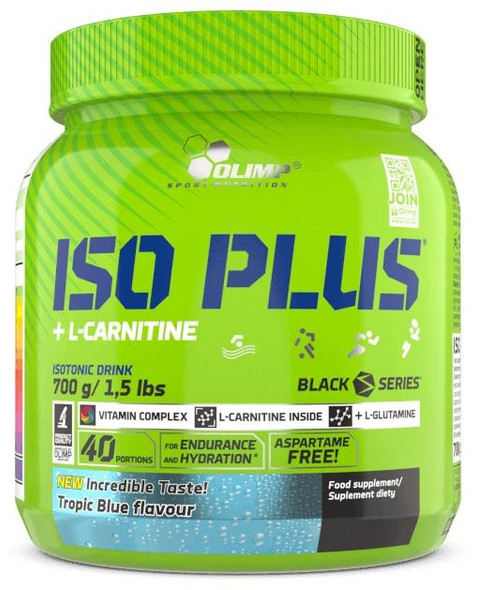 Olimp Nutrition Iso Plus, Tropic Blue - 700g