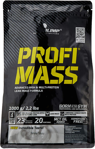 Olimp Nutrition Profi Mass, Banana - 1000g