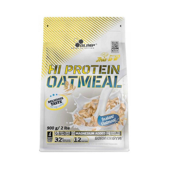Olimp Nutrition Hi Protein Oatmeal, Natural - 900g