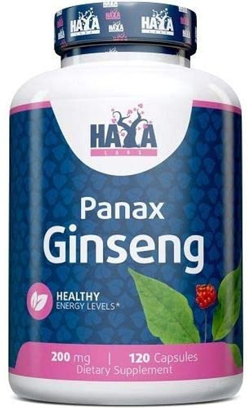 Haya Labs Panax Ginseng, 200mg - 120 caps