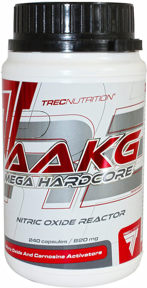 Trec Nutrition AAKG Mega Hardcore, Caps - 240 caps