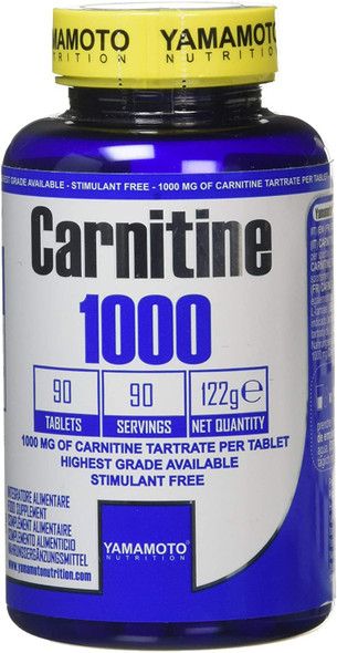 Yamamoto Nutrition Carnitine 1000 - 90 tablets