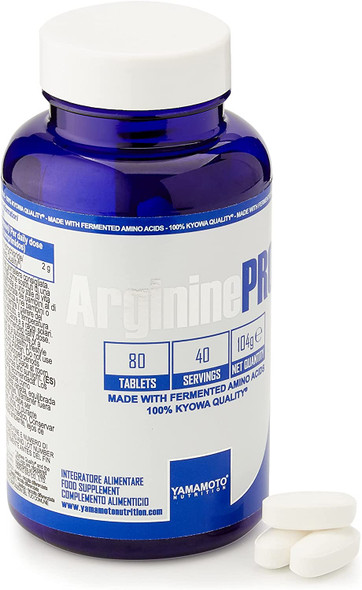 Yamamoto Nutrition Arginine PRO Kyowa Quality - 80 tablets