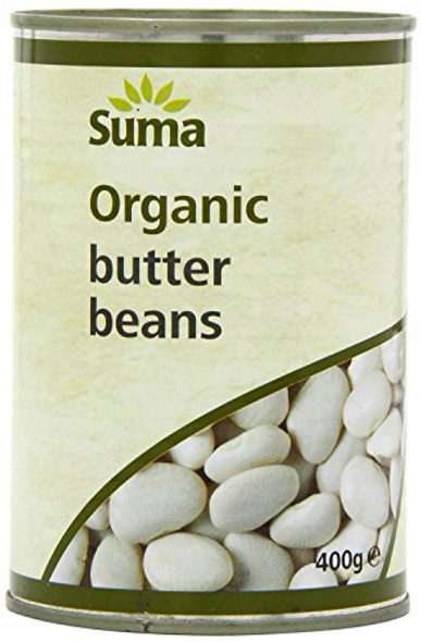 Suma Wholefoods Organic Butter Beans 400g