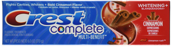 Crest Complete Cinnamon Rush 6 Ounce (3 Pack)