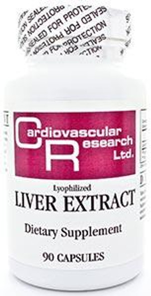 Ecological Formulas/Cardiovascular Research Liver Extract (Lyophilized 550mg)