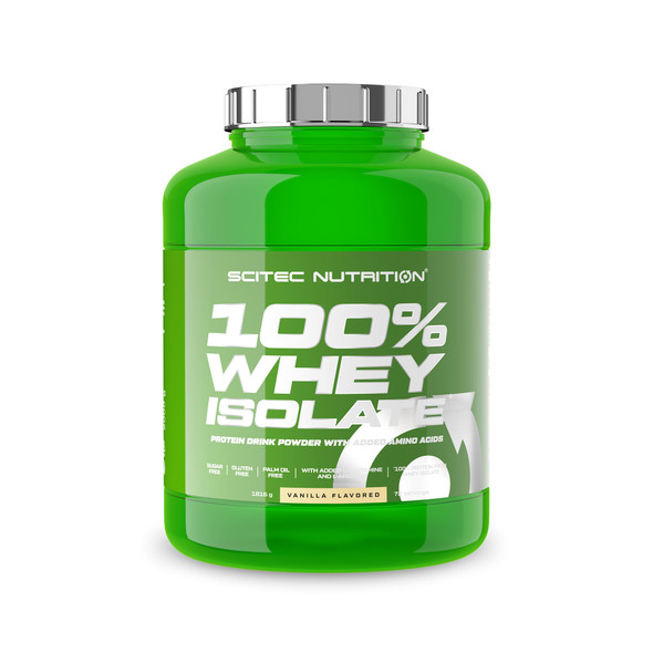 SciTec 100% Whey Isolate Vanilla  1816g