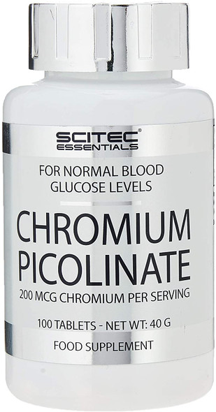 SciTec Chromium Picolinate, 200mcg - 100 tablets