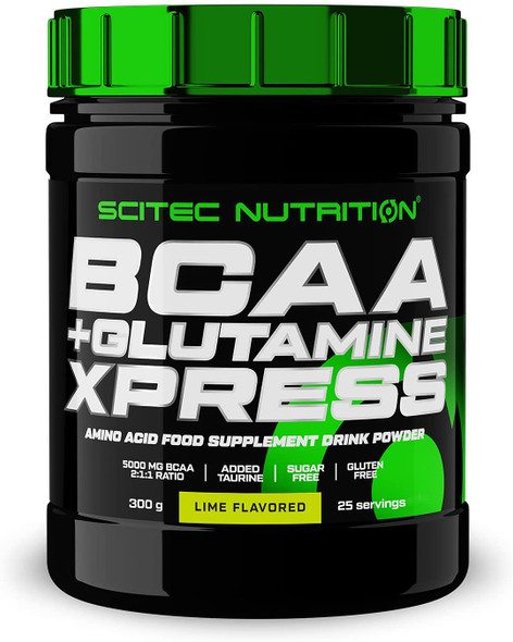 SciTec BCAA + Glutamine XPress, Lime - 300g