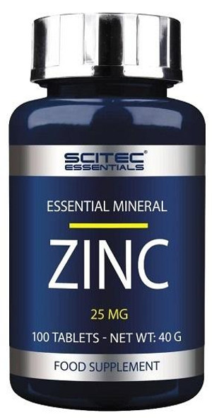 SciTec Zinc, 25mg - 100 tablets