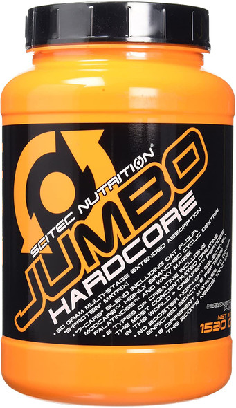 SciTec Jumbo Hardcore, Banana Yogurt - 1530g