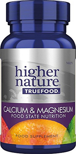 Higher Nature True Food Calcium & Magnesium 60 tablets