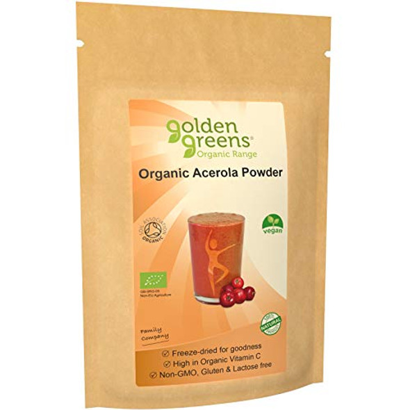 Golden Greens Organic Acerola Powder 50g