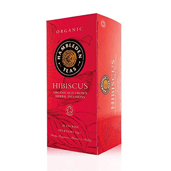 Hambleden Teas Organic Hibiscus Tea 20 Teabags