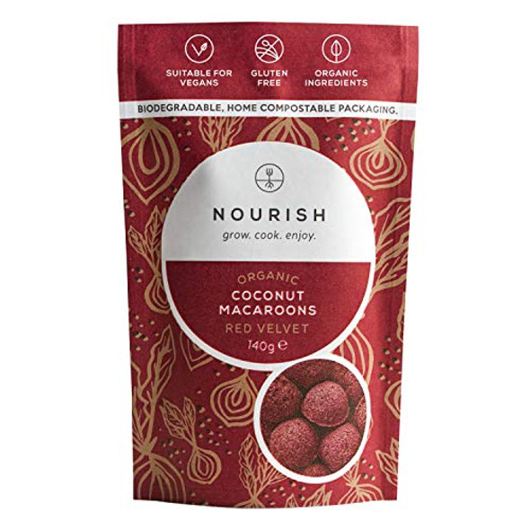 Nourish Red Velvet Macaroons 140g