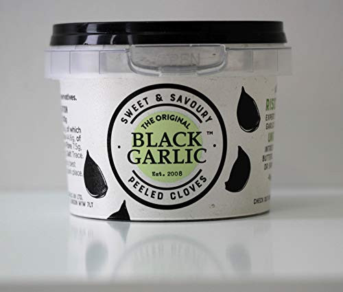 The Original Black Garlic Sweet and Savoury Peeled Cloves 50g