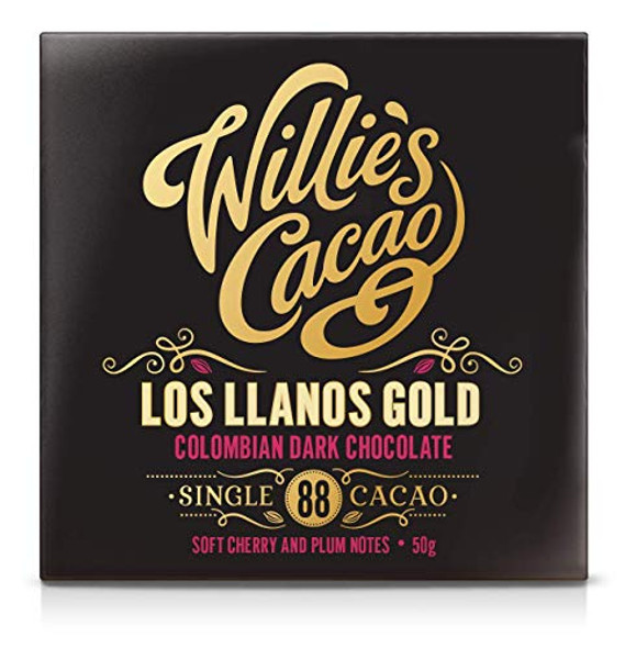 Willies Cacao San Agustin Gold Colombian Dark Chocolate Bar 80g