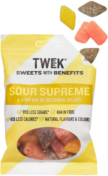 tweek sweets Sour Surpeme Mix of Sour Jellies 80g