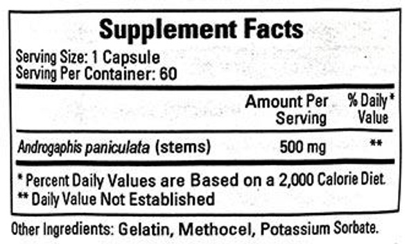 Ecological Formulas/Cardiovascular Research Restenoril (Andrographis 4:1)