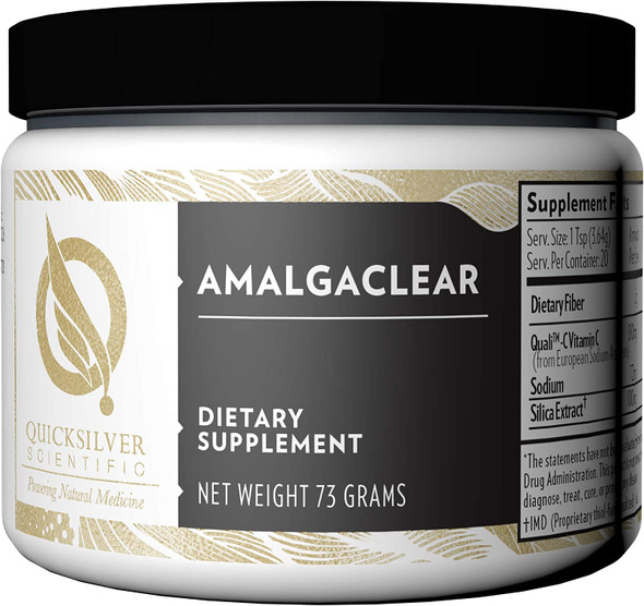 Quicksilver Scientific AmalgaClear - Detox Support with Modified Citrus Pectin & Silica Extract (73g)