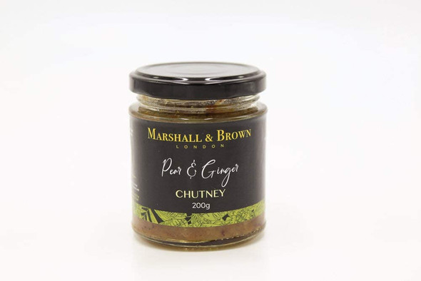 Marshall & Brown Pear & Ginger Chutney 200g