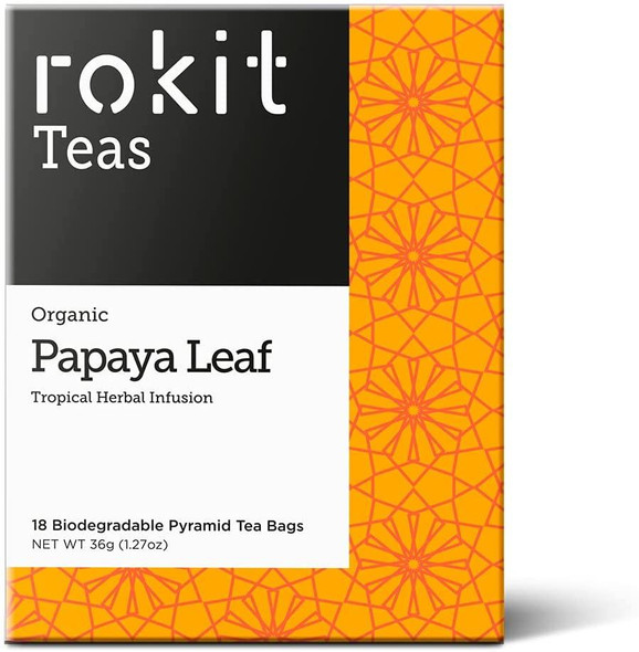 Rokit Org Papaya Leaf Infusion 18 Bags