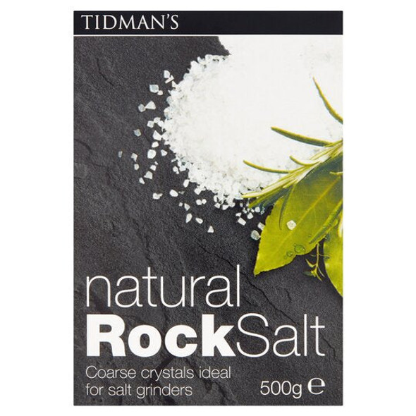 Tidmans Natural Rock Salt 500g