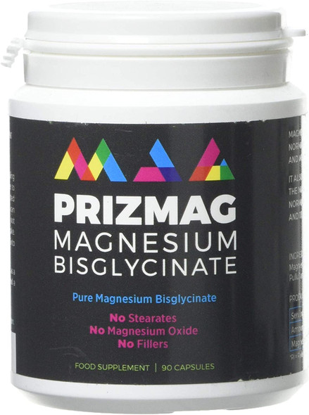 Mag 365 PrizMAG Magnesium Bisglycinate Capsules 90s