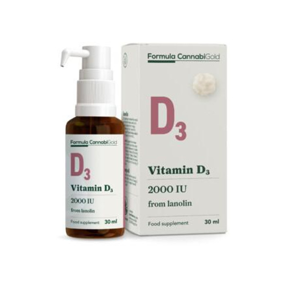 Formula Cannabigold Vitamin D3 (from Lanolin) 30ml