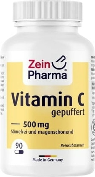 Zein Pharma Vitamin C Buffered, 500mg - 90 caps