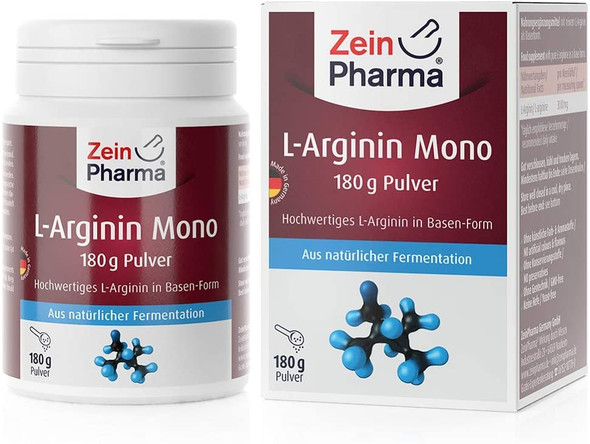 Zein Pharma L-Arginine Mono Powder - 180g