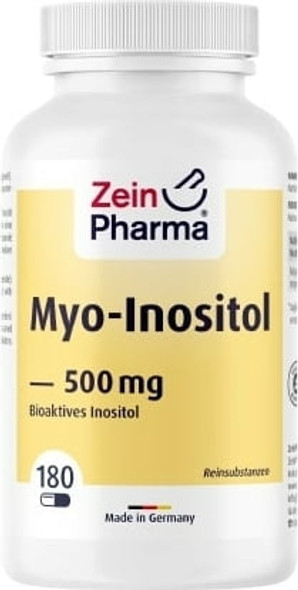 Zein Pharma Myo-Inositol, 500mg - 180 caps