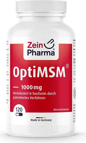 Zein Pharma OptiMSM, 1000mg - 120 caps