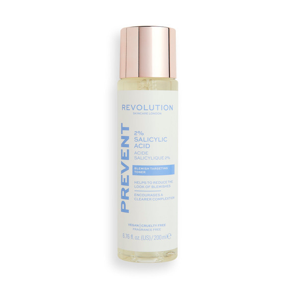 Revolution Skincare 2% Salicylic Acid BHA Anti Blemish Liquid Exfoliant Toner
200ml