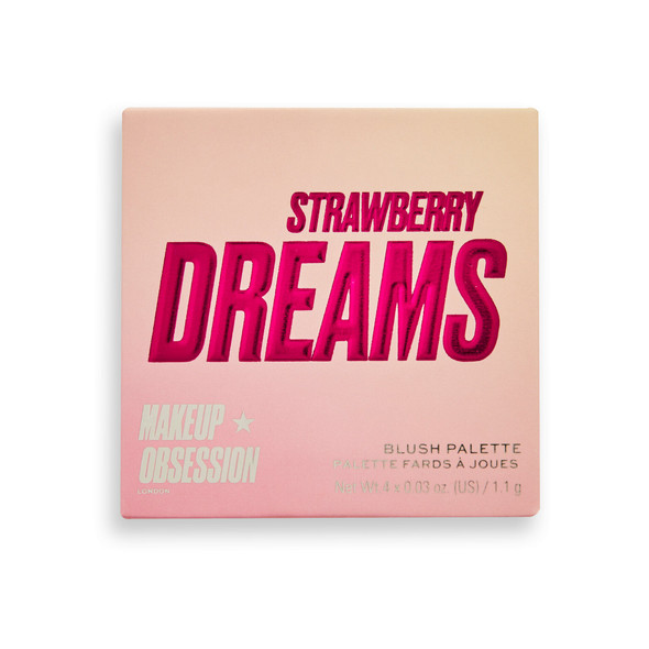 Makeup Obsession Blush Crush Palette Strawberry Dreams