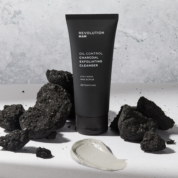 Revolution Man Charcoal Exfoliating Cleanser