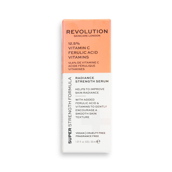 Revolution Skincare 12.5% Vitamin C, Ferulic Acid & Vitamins Radiance Serum
30ml