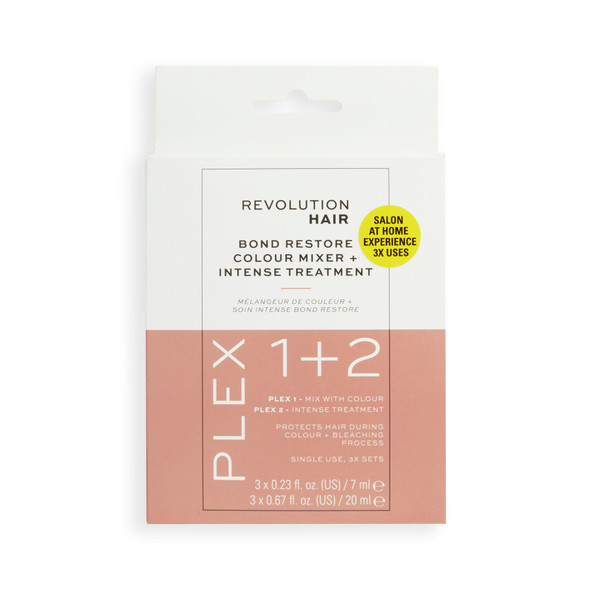 Revolution Haircare Plex 1+2 Bond Restore Colour Kit
3 Pack