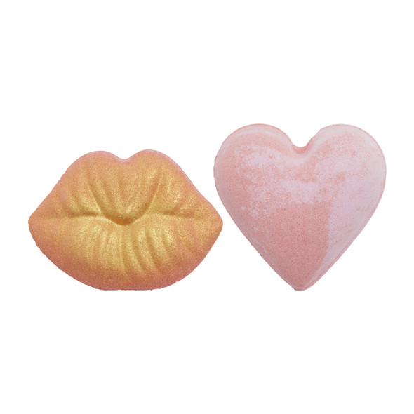 I Heart Revolution Heart & Kisses Bath Fizzer Set