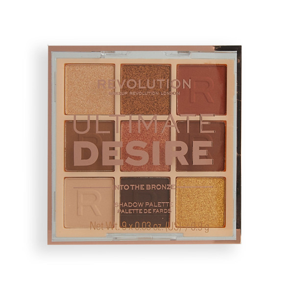 Makeup Revolution Ultimate Desire Shadow Palette Into the Bronze