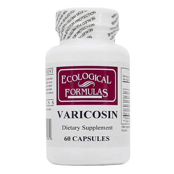 Varicosin 60 Capsules - 4 Pack - Ecological Formulas/Cardiovascular Research