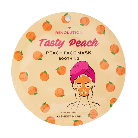 I Heart Revolution Tasty Peach Bum Sheet Mask, 41% OFF