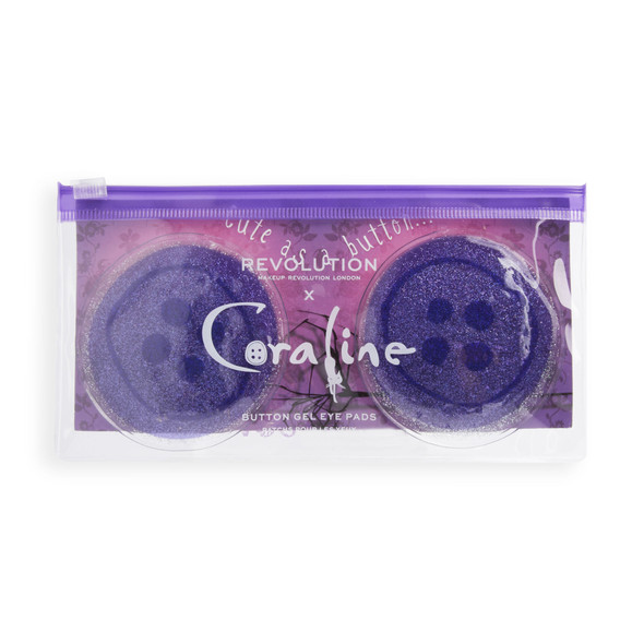 Coraline X Makeup Revolution Cooling Button Eye Pads