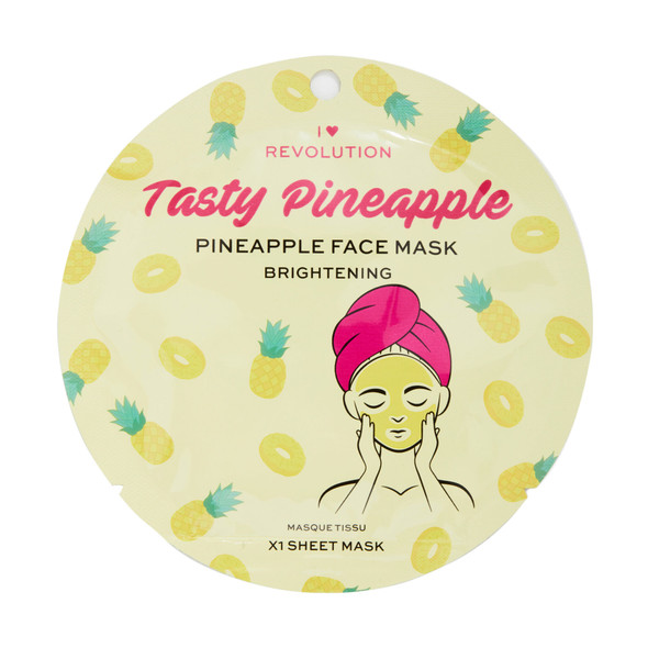 I Heart Revolution Pineapple Brightening Printed Sheet mask