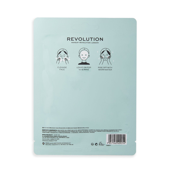 Friends X Makeup Revolution Joey Salicylic Sheet Mask