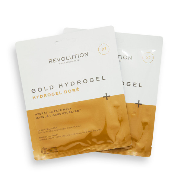 Revolution Skincare Gold Hydrogel Face Mask