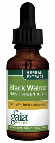 Gaia Herbs Black Walnut Fresh Green Hulls