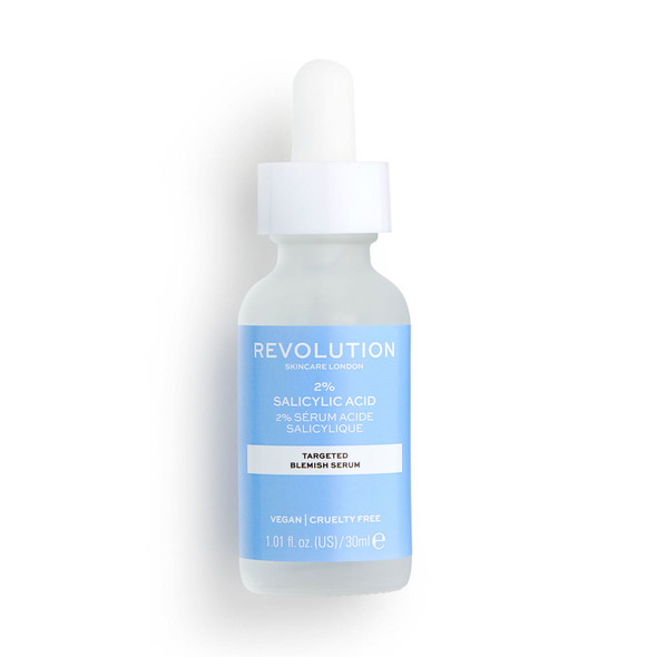 Revolution Skincare 2% Salicylic Acid BHA Anti Blemish Serum
30ml