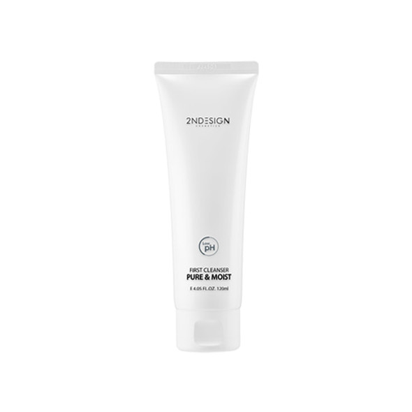 2NDESIGN First Cleanser Pure & Moist 120ml
