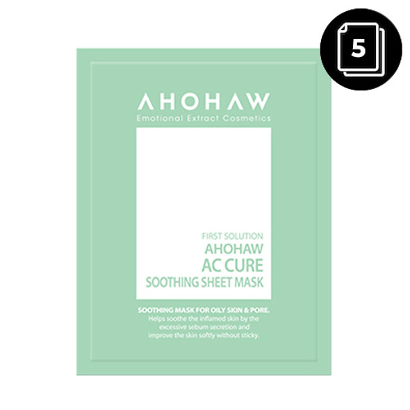 AHOHAW AC Cure Soothing Sheet Mask 30g 5ea